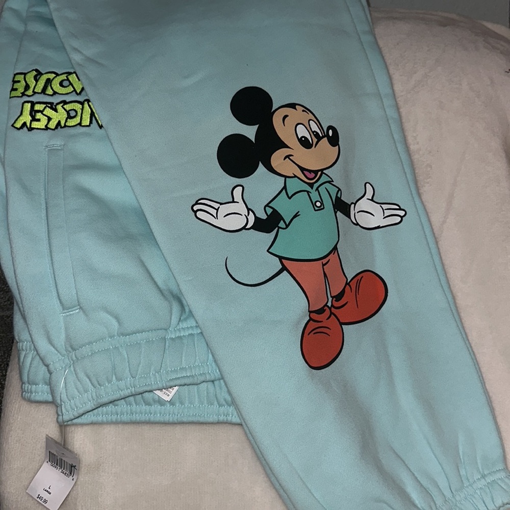 Disney Mickey Mouse Sweatpants - Picture 3 of 6